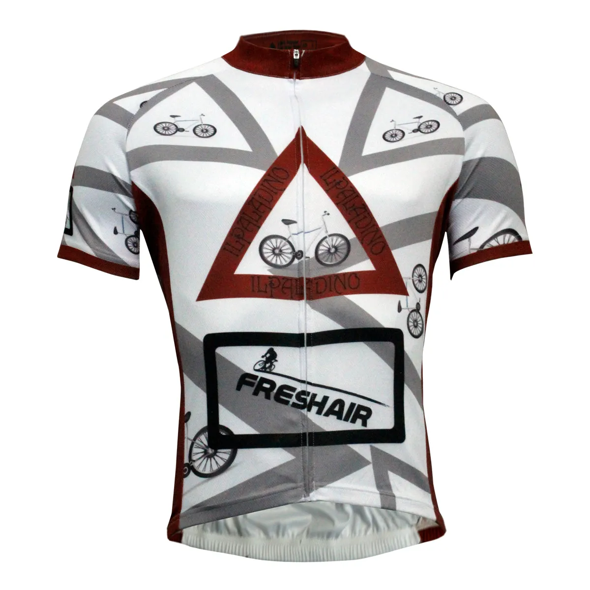 ILPALADINO Men's Cycling Jersey Short Tights for Summer Outdoor Sports Shirt Apparel Outdoor Sports Gear Leisure Biking T-shirt NO.776