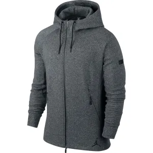 Jordan Jumpman Icon Fleece Men's Full Zip Hoodie Grey/Black