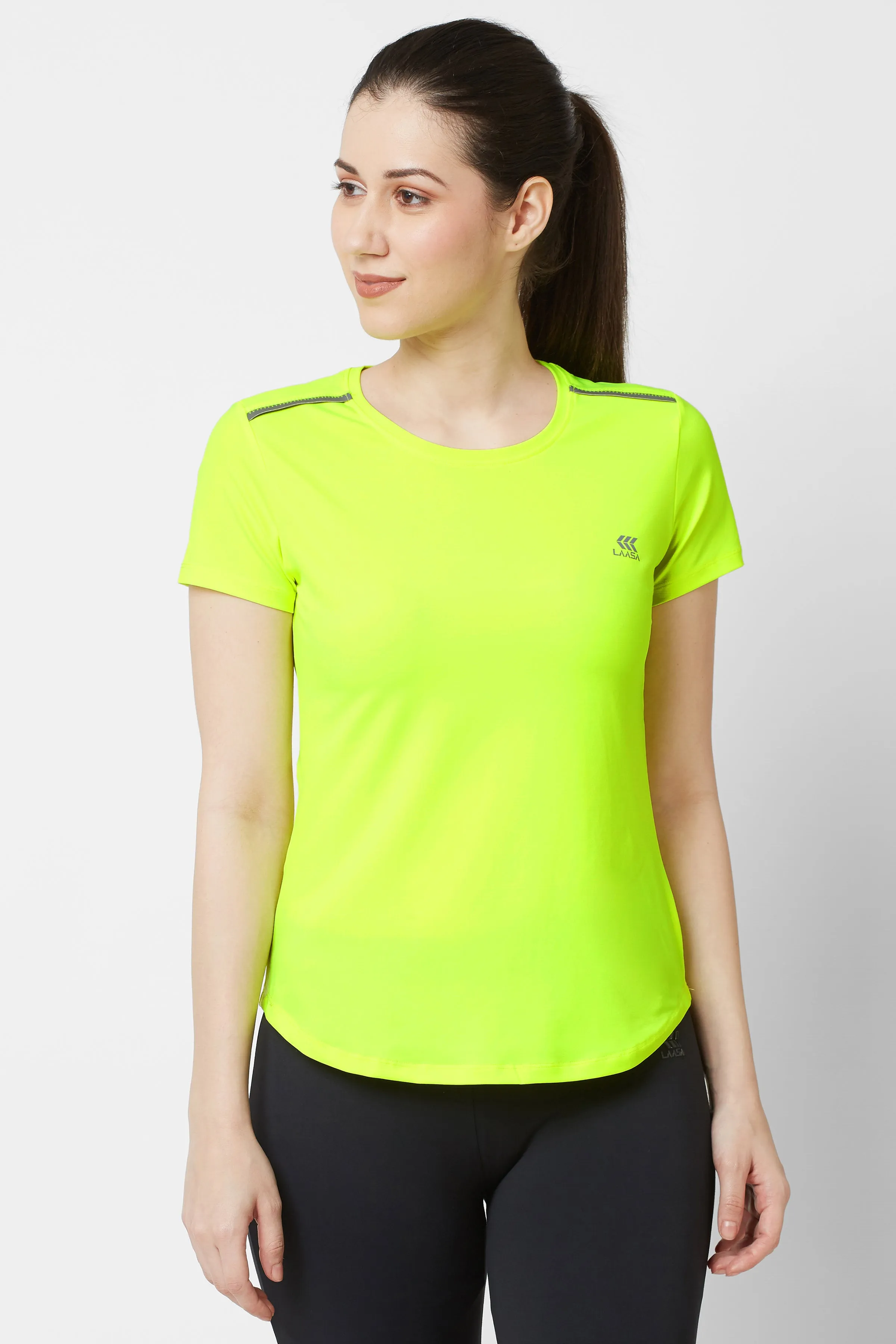 JUST-DRY NEON GYM WORKOUT TEE