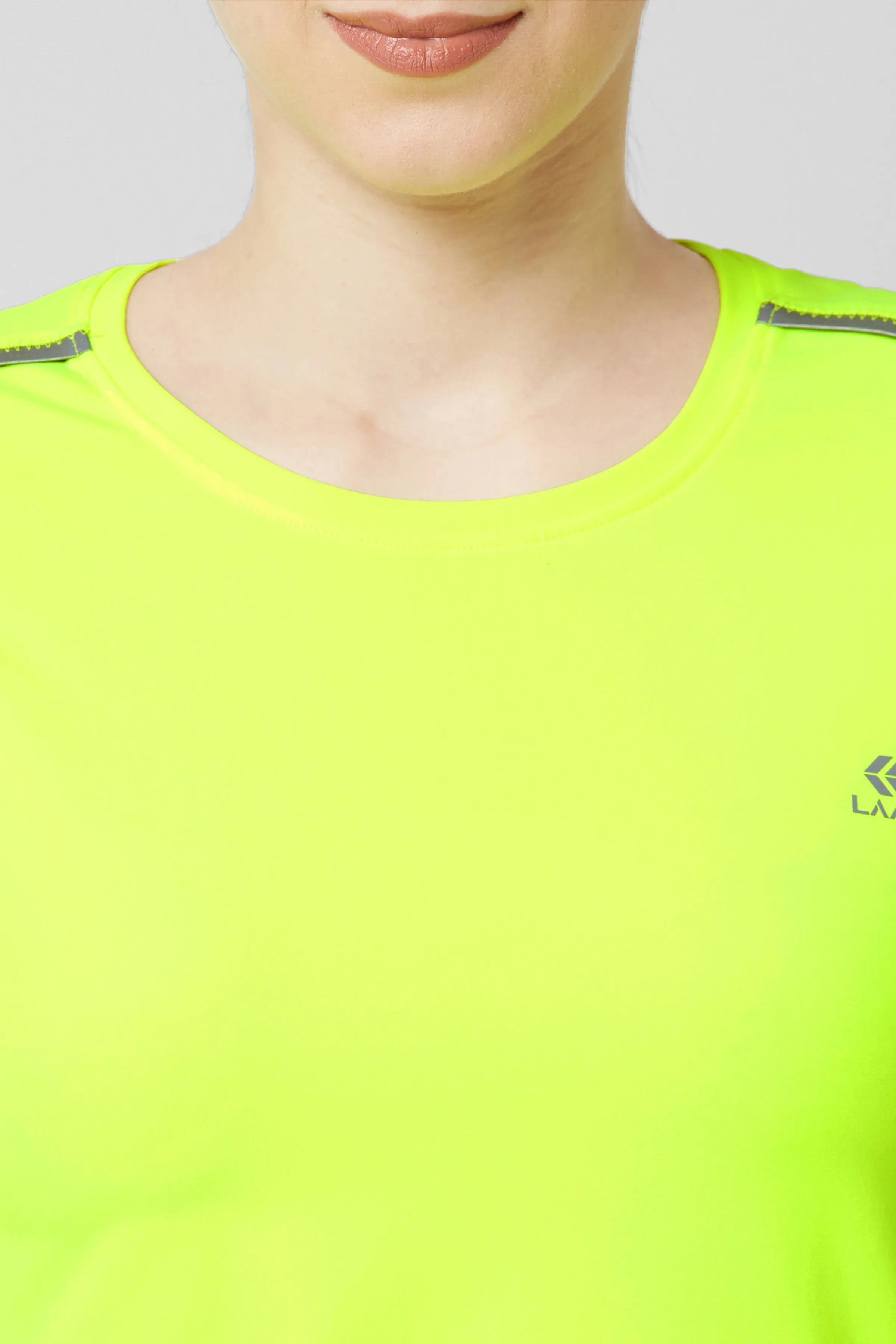 JUST-DRY NEON GYM WORKOUT TEE