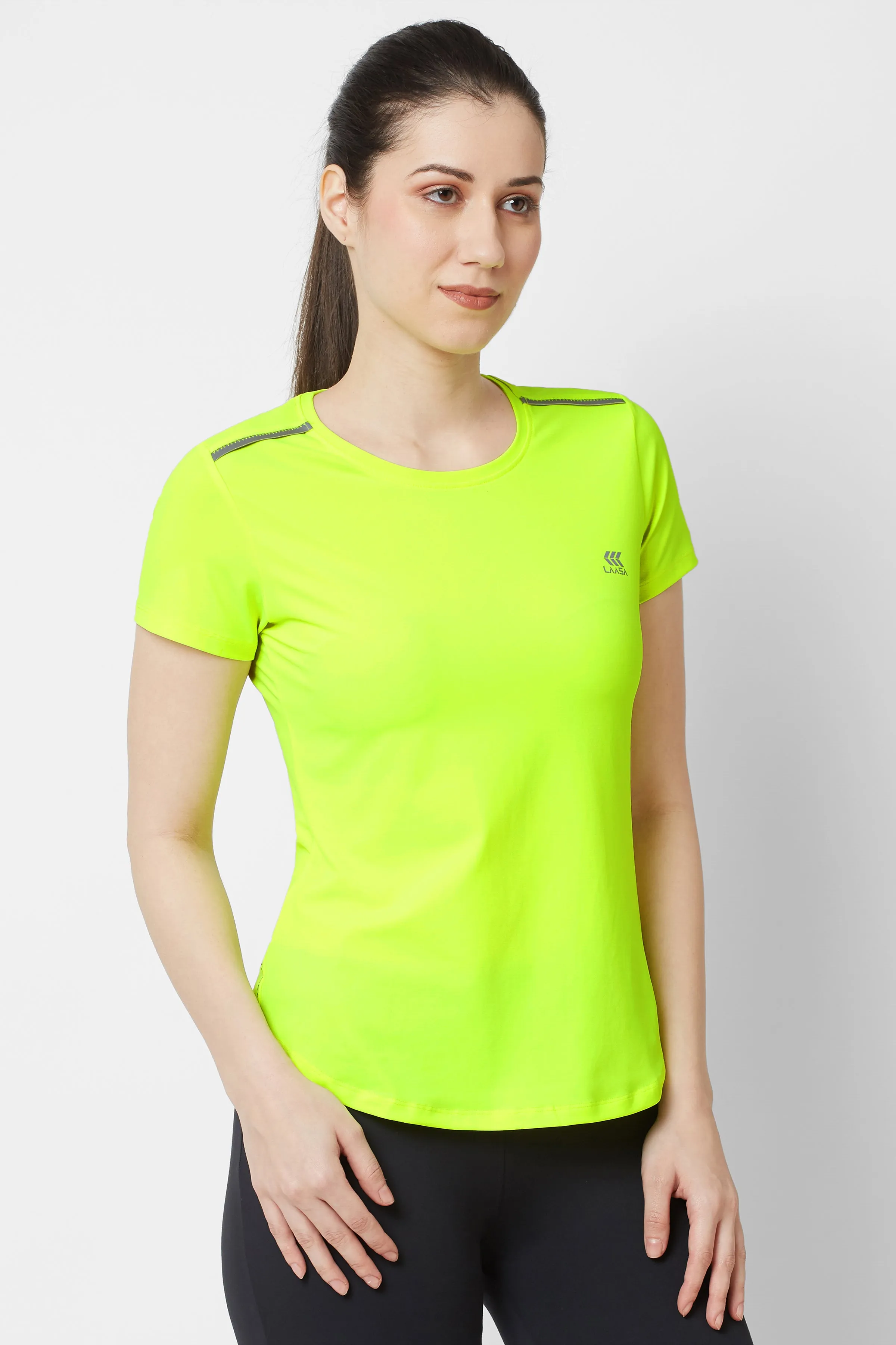 JUST-DRY NEON GYM WORKOUT TEE