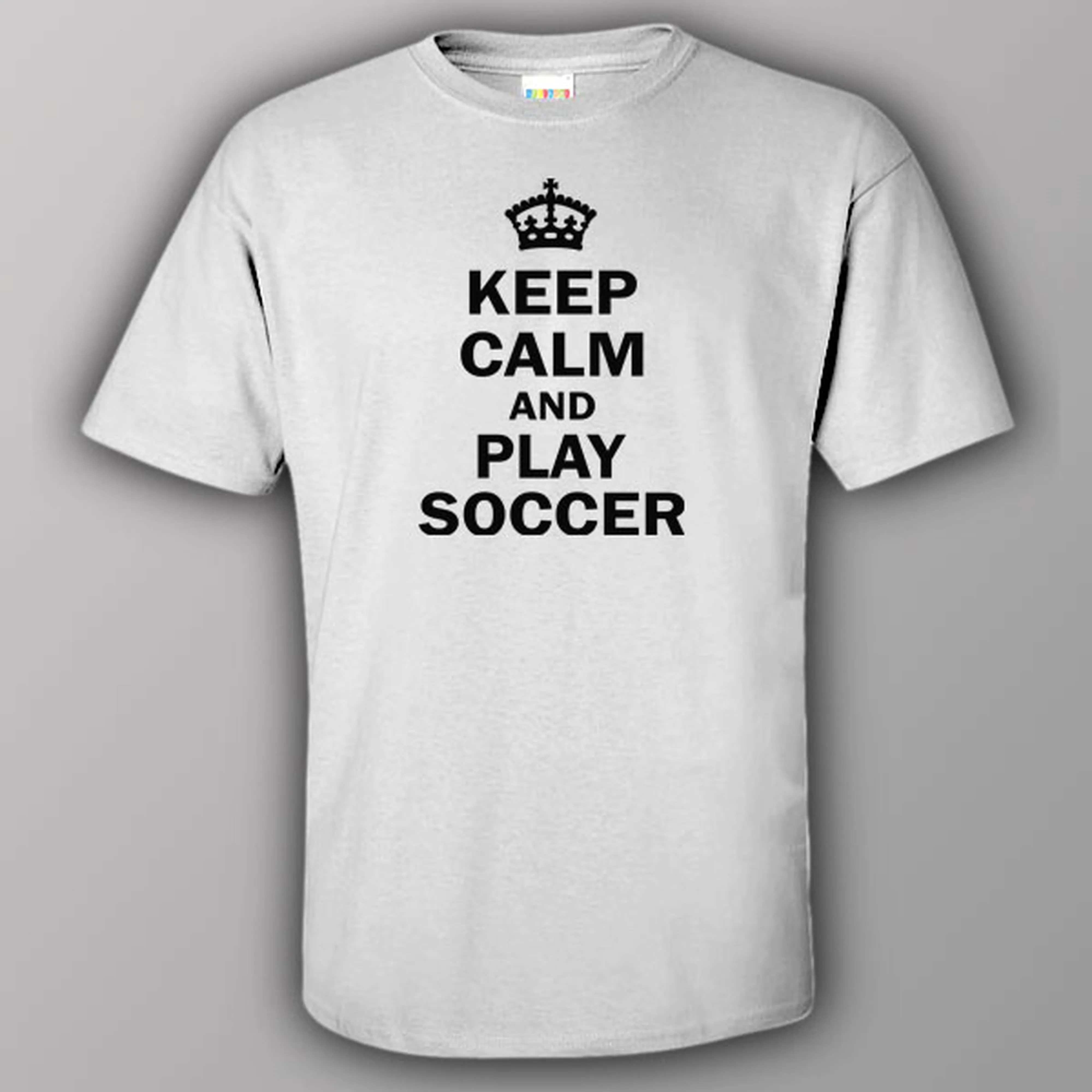 Keep calm and play soccer - T-shirt