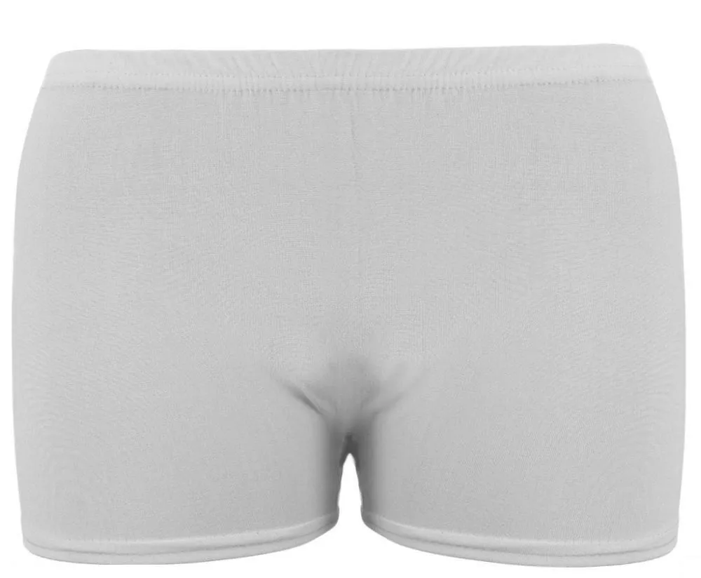Kids Microfiber School Dance & Gym Lycra Hot Pants Shorts