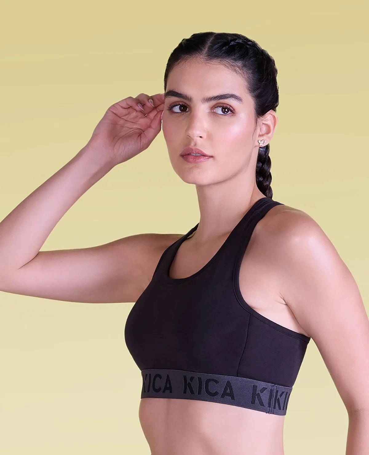 Low to Mid Impact Cotton Sports Bra