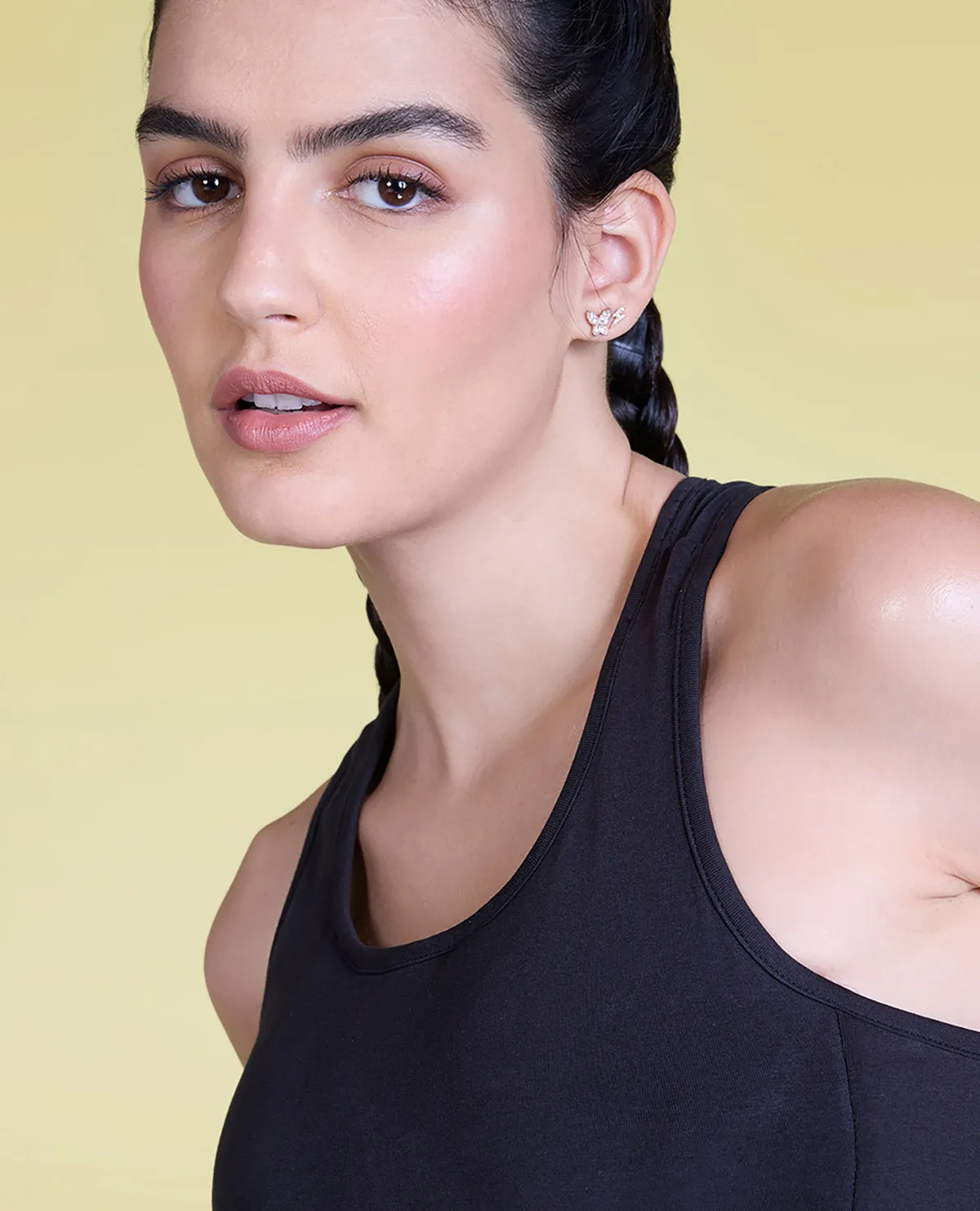 Low to Mid Impact Cotton Sports Bra