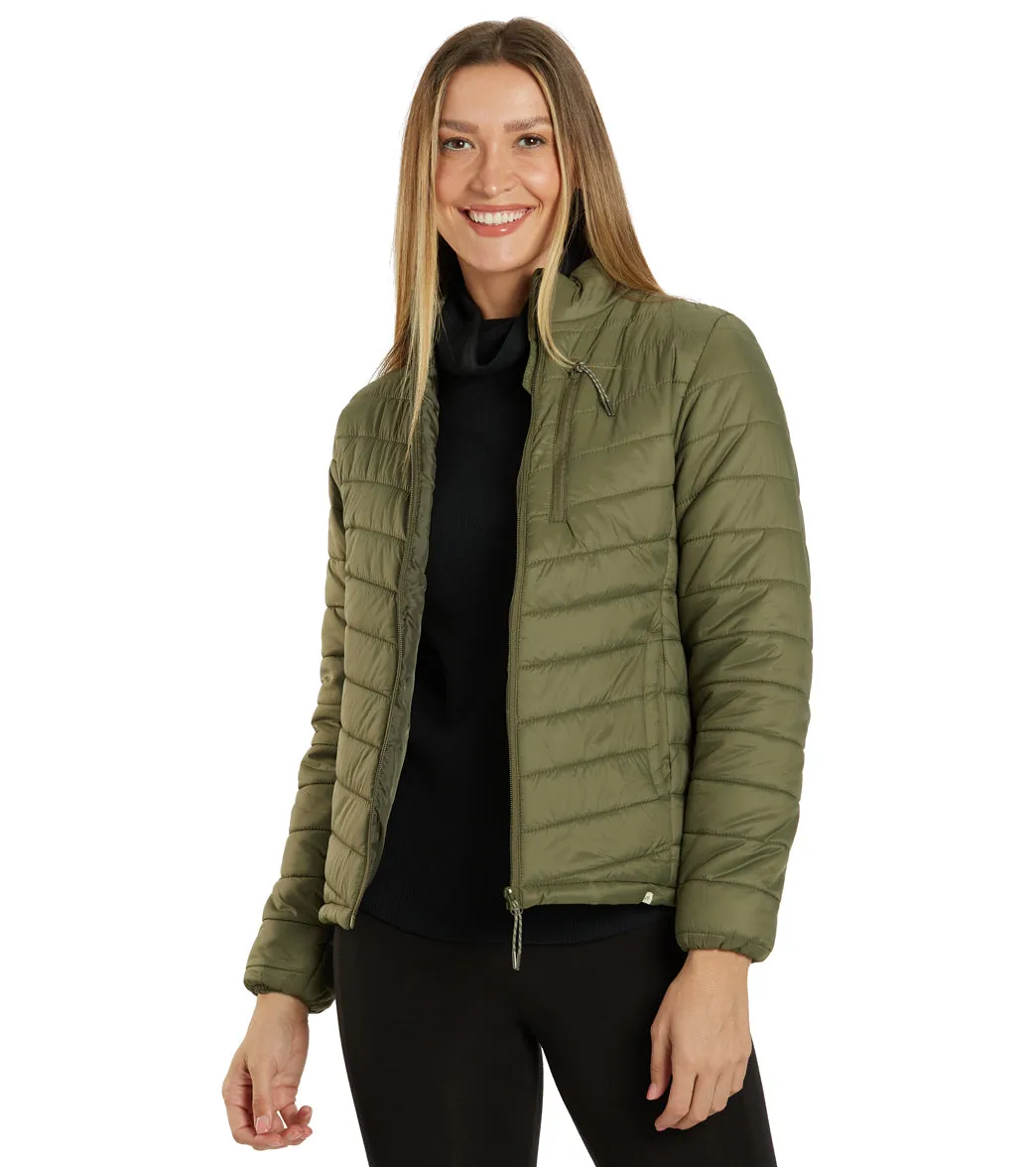 Marika Long Sleeve Puffer Jacket