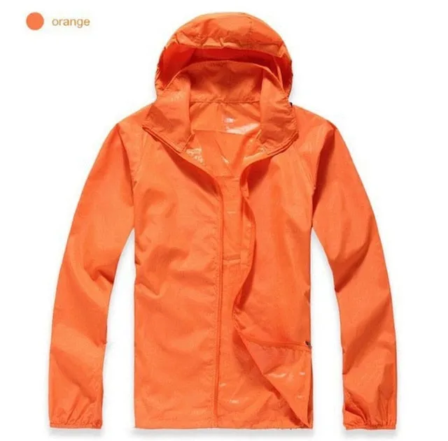 Men Women Quick Dry Hiking Jackets 2020 New Waterproof Sun-Protective