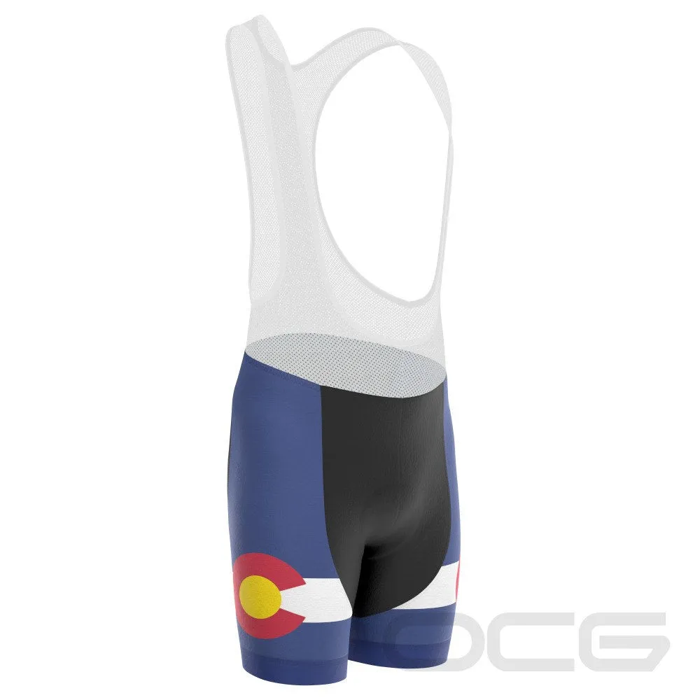 Men's Colorado US State Icon Gel Padded Cycling Bib