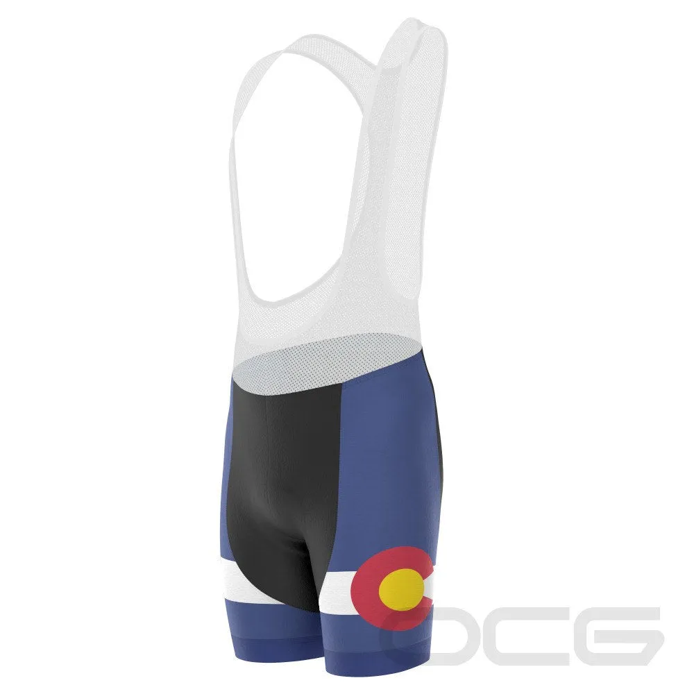 Men's Colorado US State Icon Gel Padded Cycling Bib