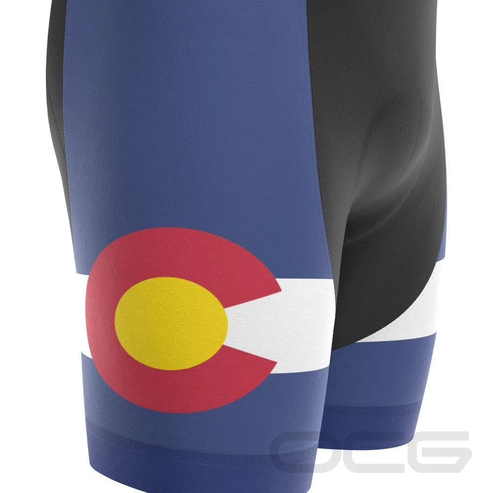 Men's Colorado US State Icon Gel Padded Cycling Bib