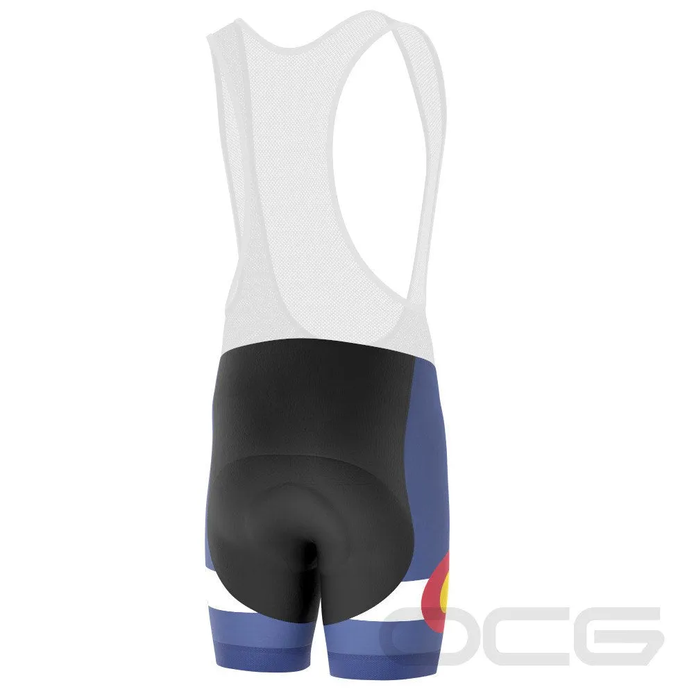 Men's Colorado US State Icon Gel Padded Cycling Bib
