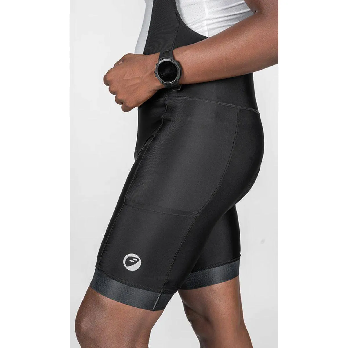 Mens Cycling - Bib Shorts - Explore - Ebony Black