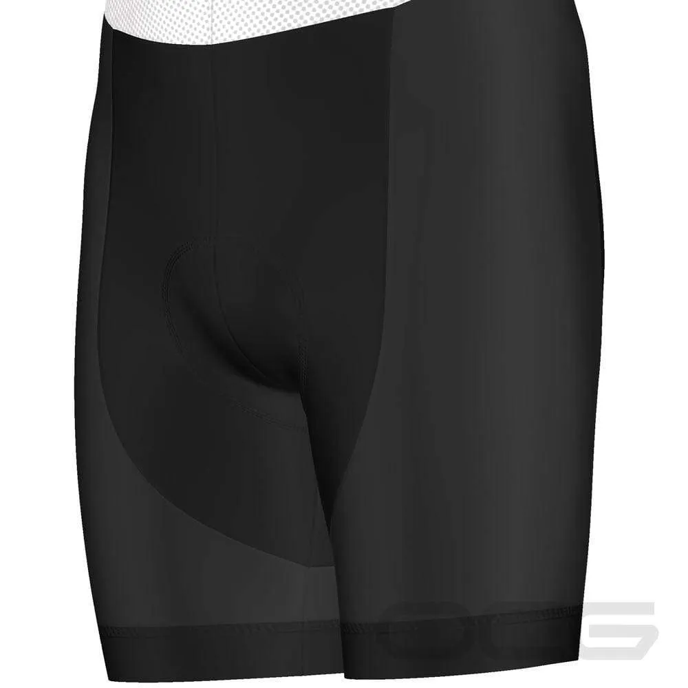 Men's Plain Colored Pro-Band Gel Padded Cycling Bib
