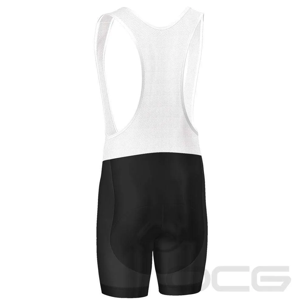 Men's Plain Colored Pro-Band Gel Padded Cycling Bib