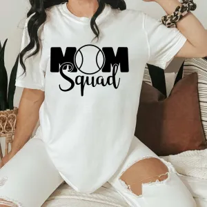 Mom Squad Tennis Mom Shirt