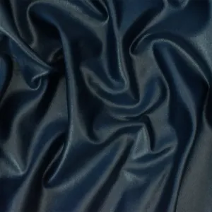 Navy Blue Maker Nylon Stretch Spandex Satin Tricot Swimwear Knit Fabric