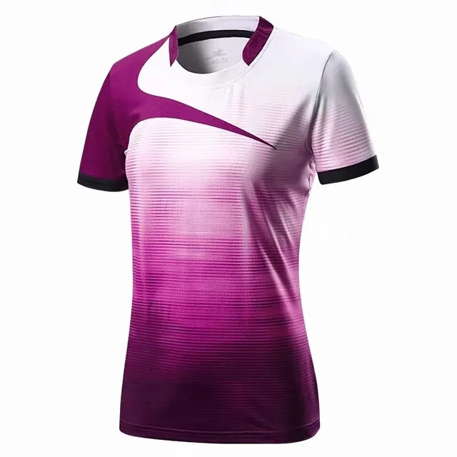New Badminton shirt Women Men short sleeve Sportswear outdoor Running sports workout clothing badminton t-shirt tees tops