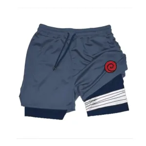 Ninja Clan Blue Gym Shorts
