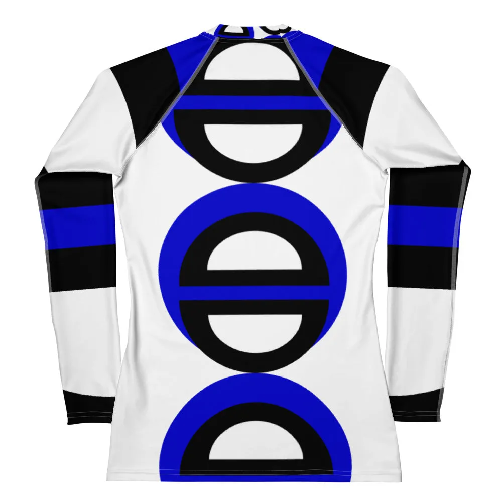 Origen Destination |On-Arrival Point of Origen Blu-light Women's  Rash Guard