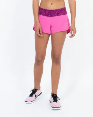 Pink Running Shorts