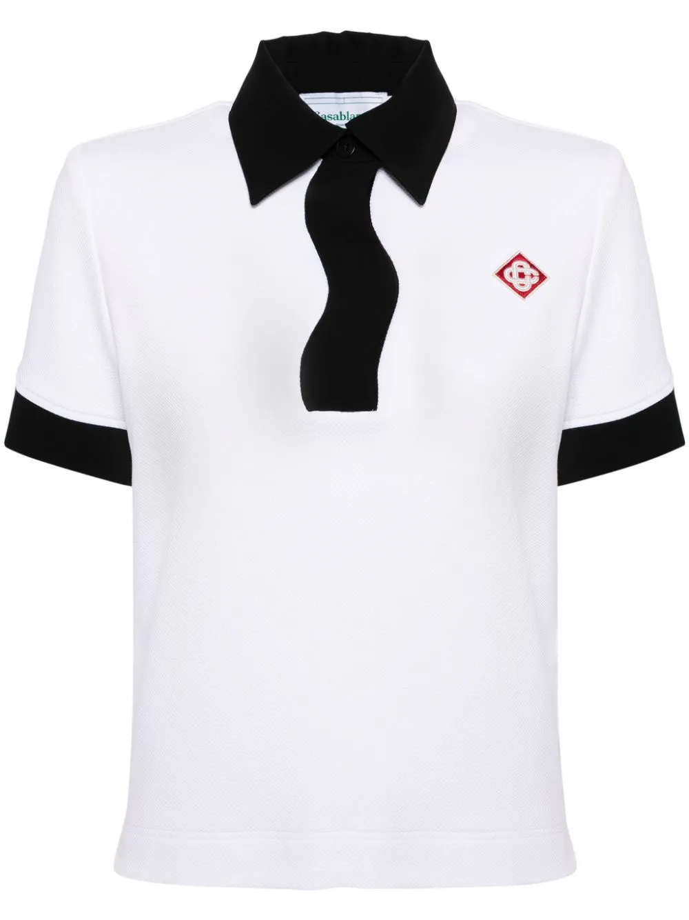 pique polo shirt
