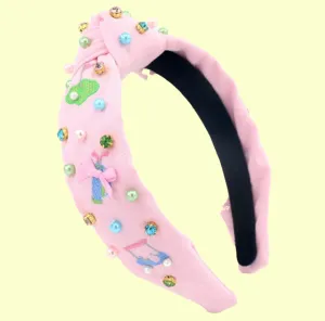 Poppyland Headband - ParTee Time - Golf Theme