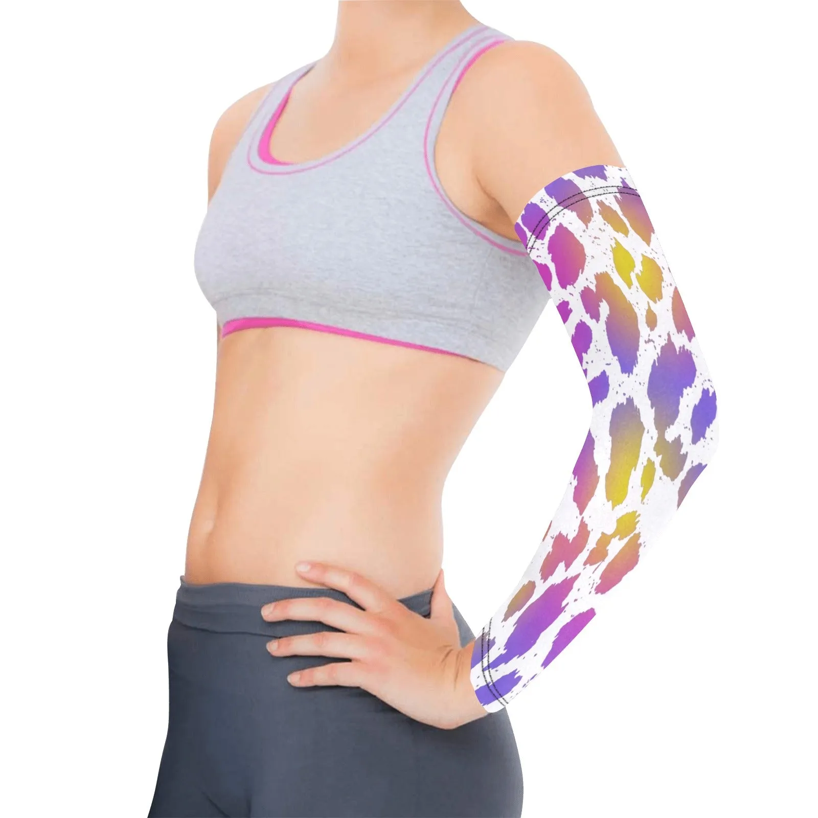 Pretty Leopard Weather Protection Arm Sleeves (FWS)