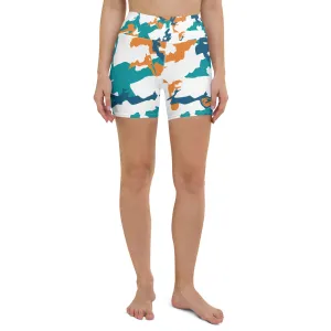 Printed Yoga Shorts