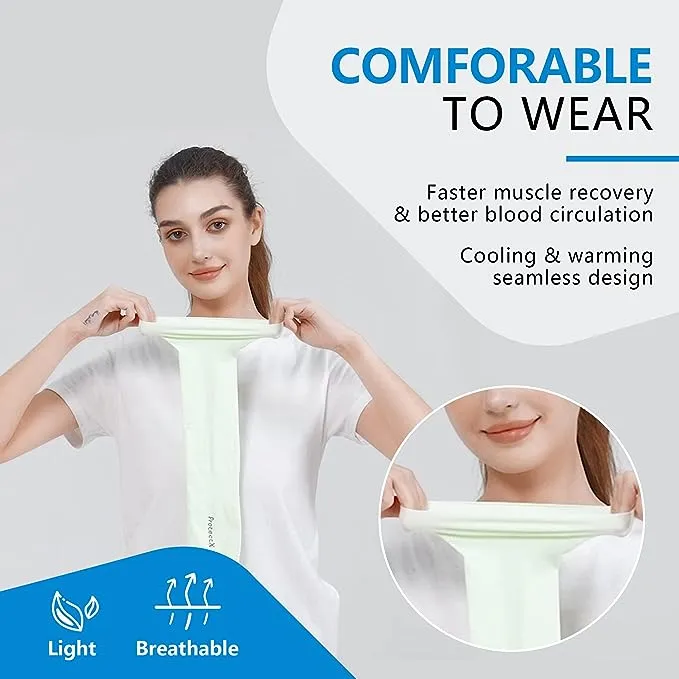 ProtectX Cooling UV Protection 4 Color Thumb-Hole Arm Sleeves for Men & Women - Breathable, Moisture-Wicking, Compression