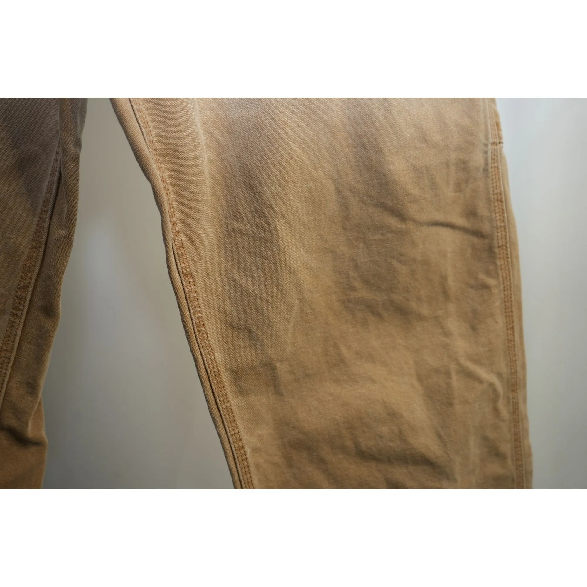 "Retail" Vintage Carhartt B11 BRN Original Dungaree Fit Carpenter Work Pants Brown W34