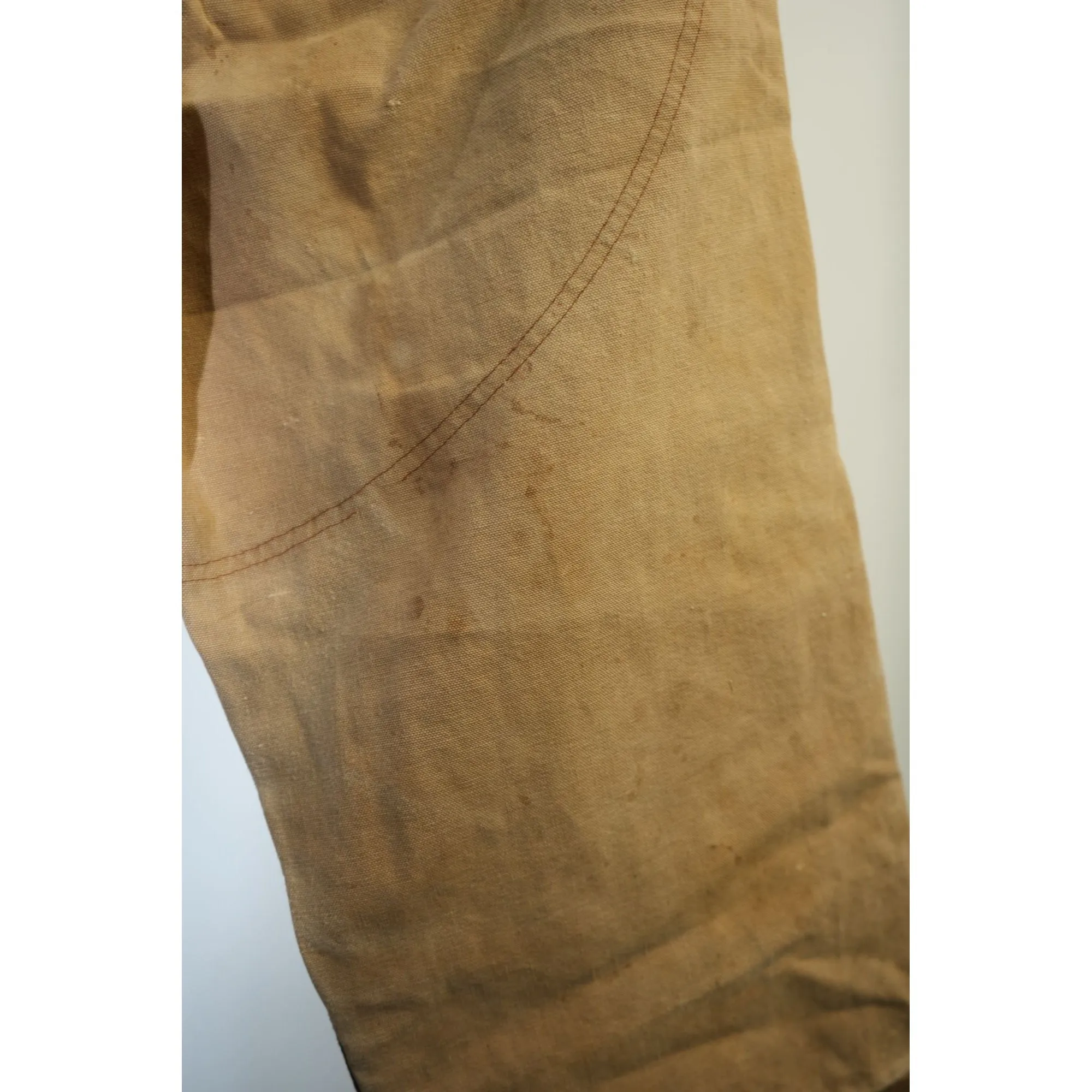 "Retail" Vintage Carhartt Double Knee Duck Canvas Nylon Work Pants Brown W34 Men's
