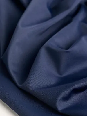 Recycled Nylon Spandex Swimwear Fabric - Navy