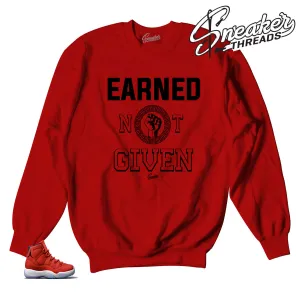 Retro 11 Win Like 96 Earned Sweater