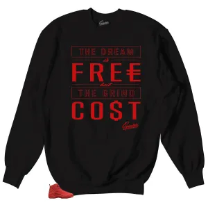 Retro 12 Gym Red Cost Sweater
