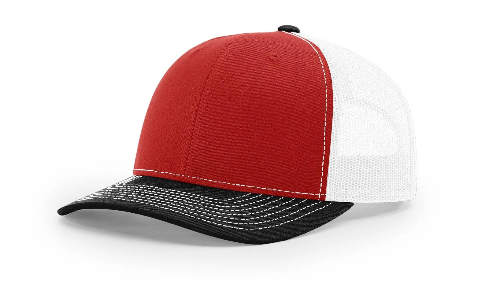 Richardson 112 Trucker Hat Ball Cap Meshback Hat Snapback Cap Trucker Cap - OSFM