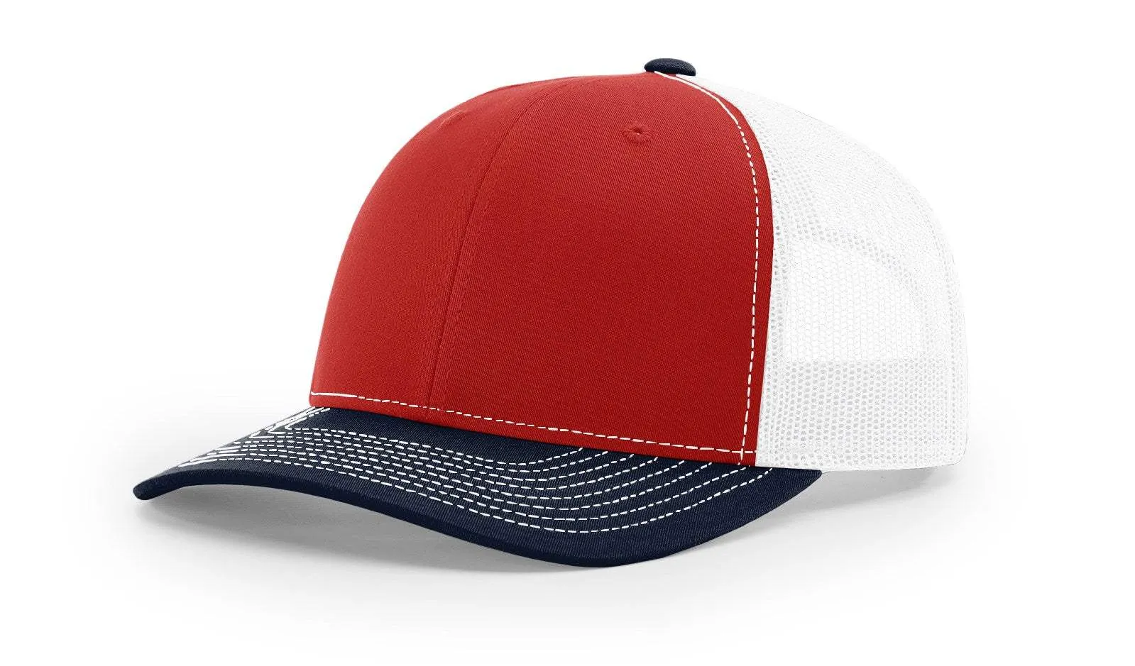 Richardson 112 Trucker Hat Ball Cap Meshback Hat Snapback Cap Trucker Cap - OSFM