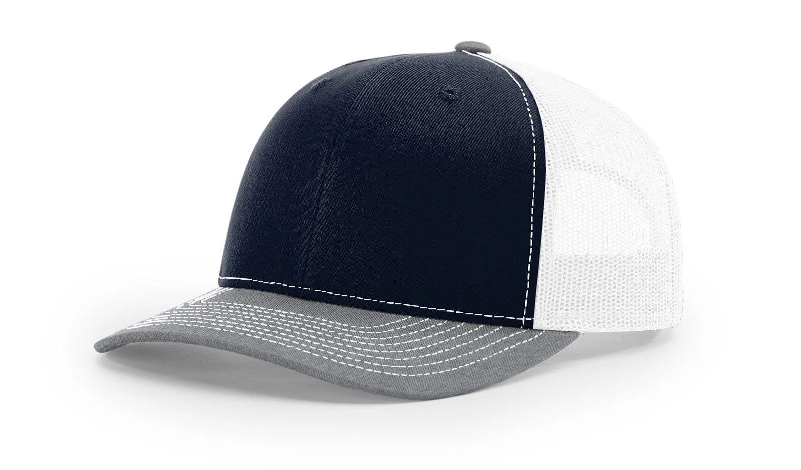 Richardson 112 Trucker Hat Ball Cap Meshback Hat Snapback Cap Trucker Cap - OSFM
