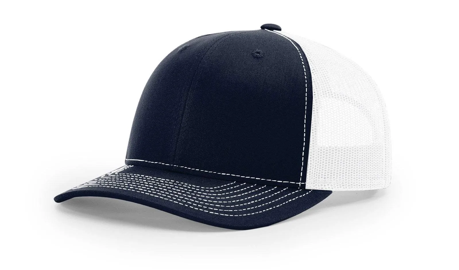 Richardson 112 Trucker Hat Ball Cap Meshback Hat Snapback Cap Trucker Cap - OSFM