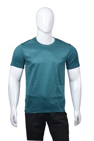 Round Neck Half Sleeve T-Shirt for Men 80021(Z.GREEN)