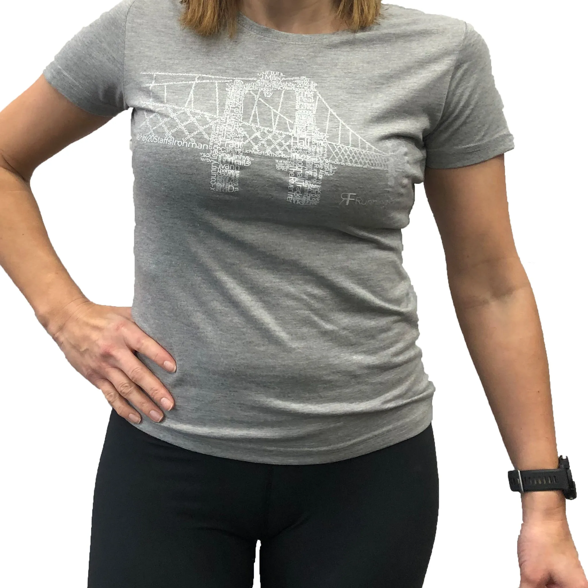 Running Form Ferry Bridge Tee Women's Heather Grey