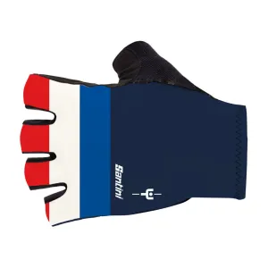 Santini Maillot Jaune Bonette Gloves - Print