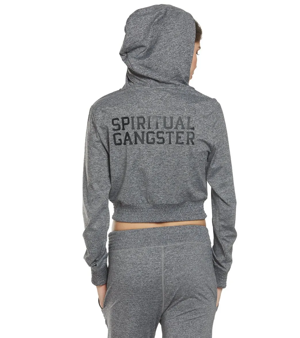 Spiritual Gangster Inner Light Cropped Hoodie