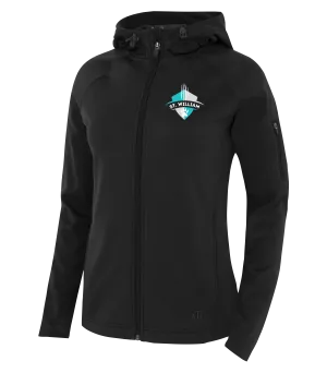 St. William Ladies Hooded Yoga jacket with Embroidered Logo