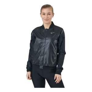Swoosh Run Women's Running Jacket BLACK/WHITE