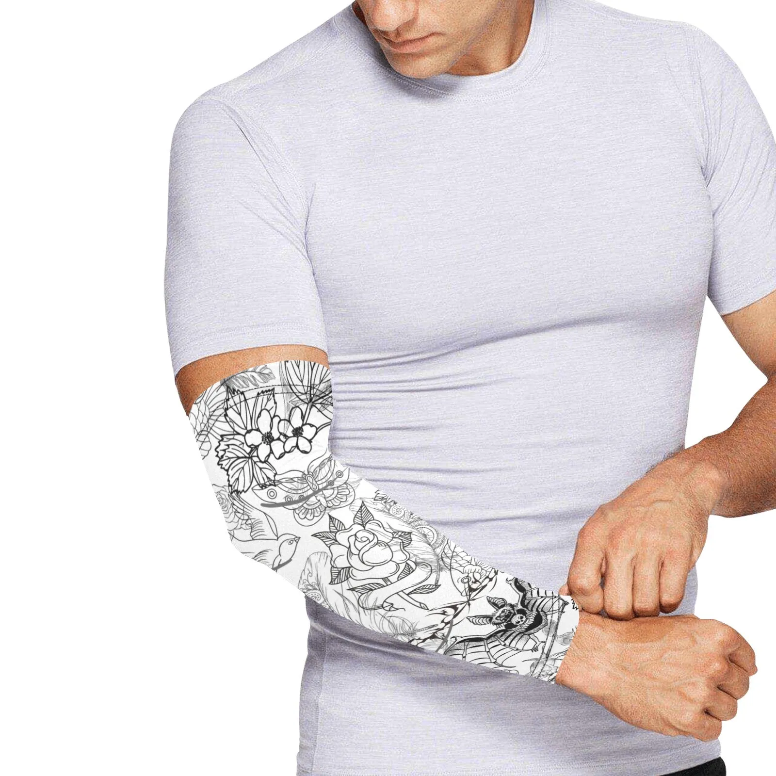 Tatt Art Graphic Weather Protection Arm Sleeves (FWS)