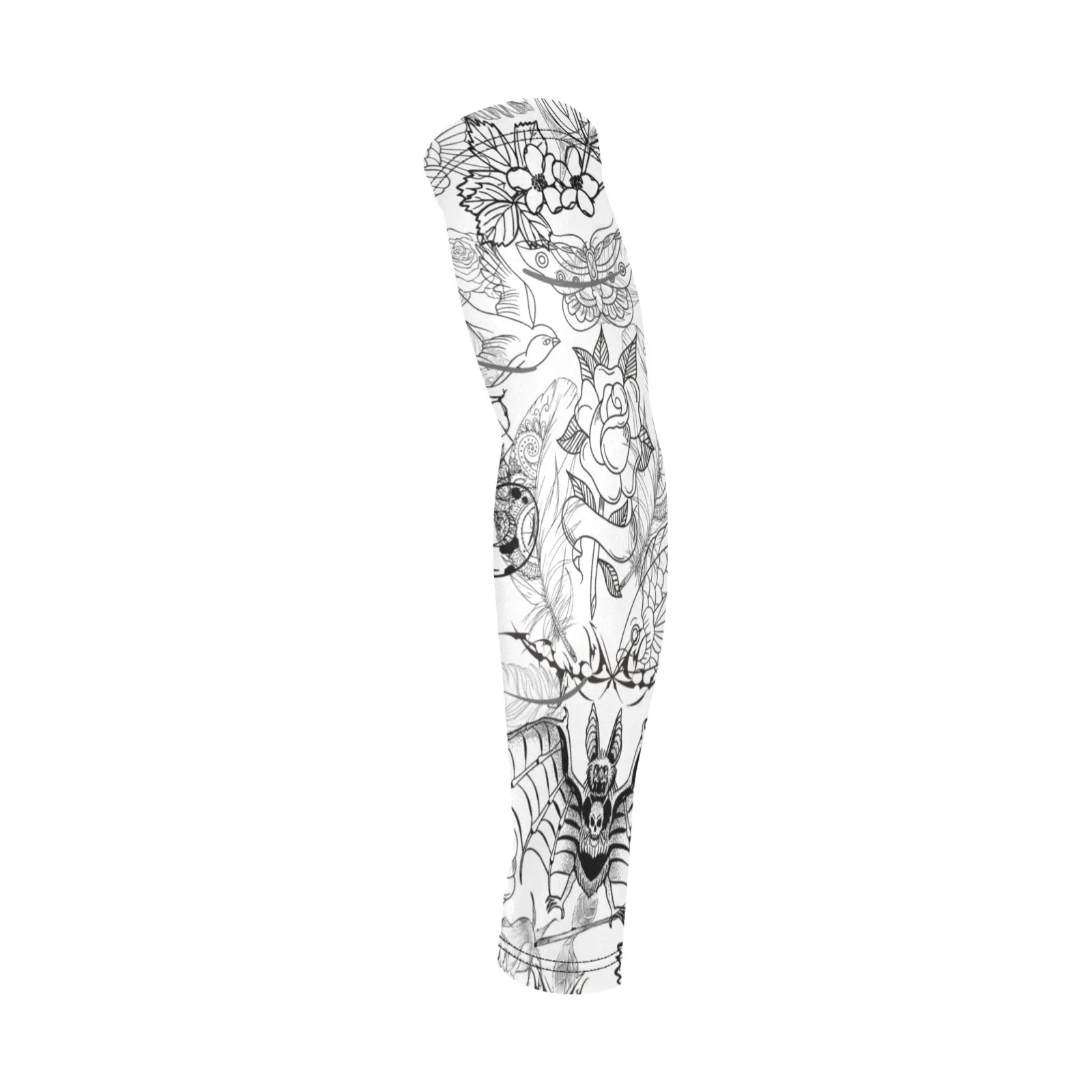 Tatt Art Graphic Weather Protection Arm Sleeves (FWS)