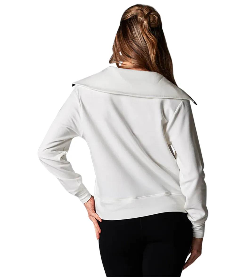 Tavi Cozy Collared Sweatshirt