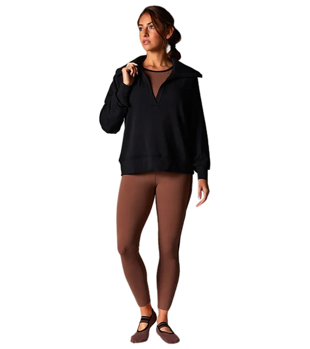 Tavi Cozy Collared Sweatshirt