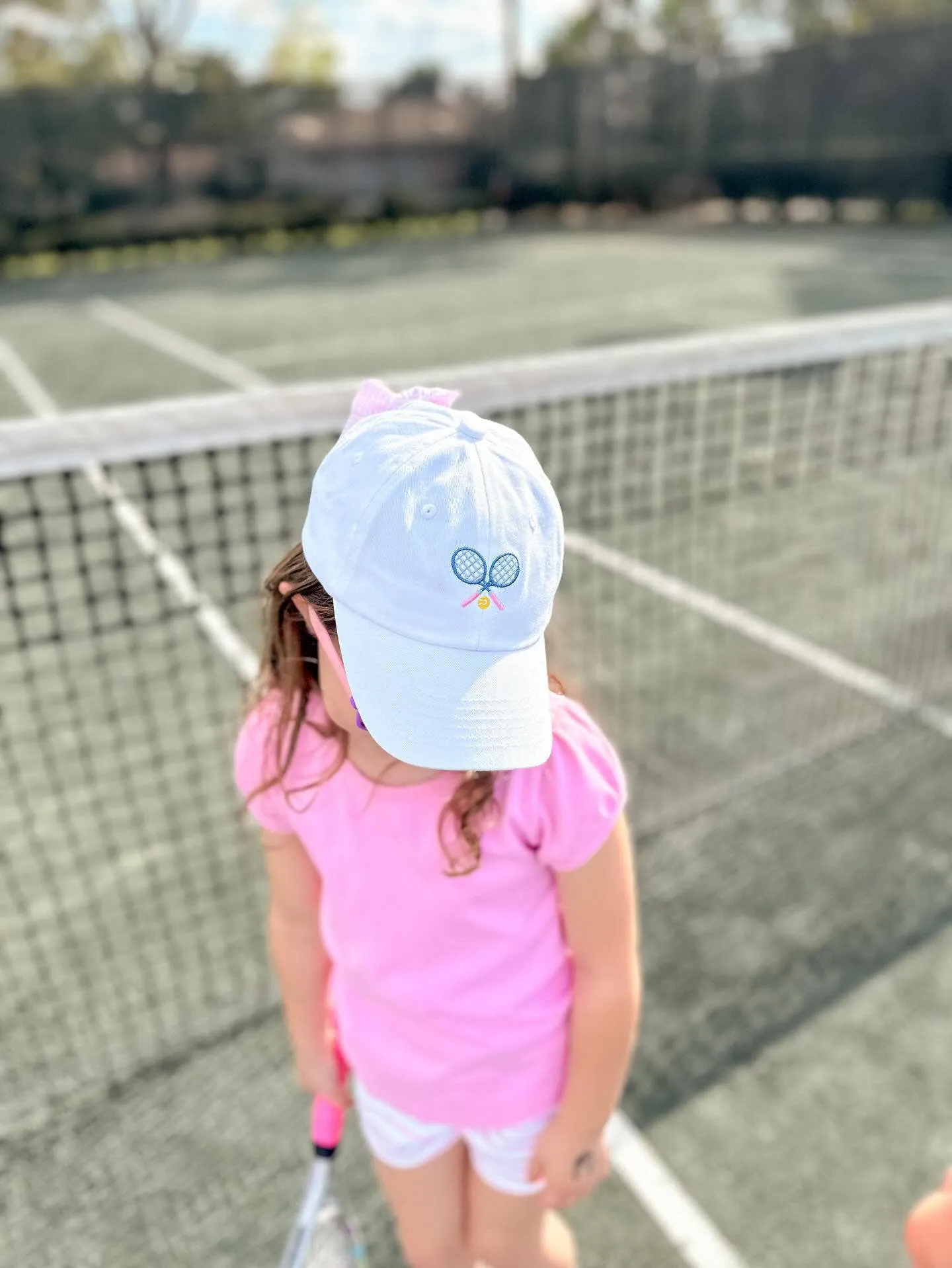 Tennis Bow Baseball Hat