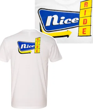 Triple D - Men's White Next Level 100% Cotton Short Sleeve T-Shirt,